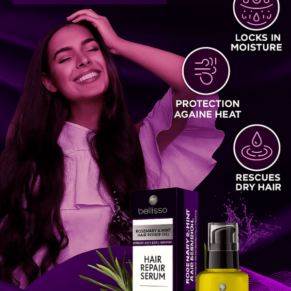 Rosemary Mint Oil Hair Serum Thickening Products for Women and Men