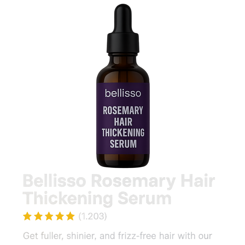 Rosemary Mint Oil Hair Serum Thickening Products for Women and Men