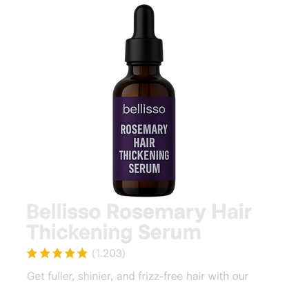 Rosemary Mint Oil Hair Serum Thickening Products for Women and Men