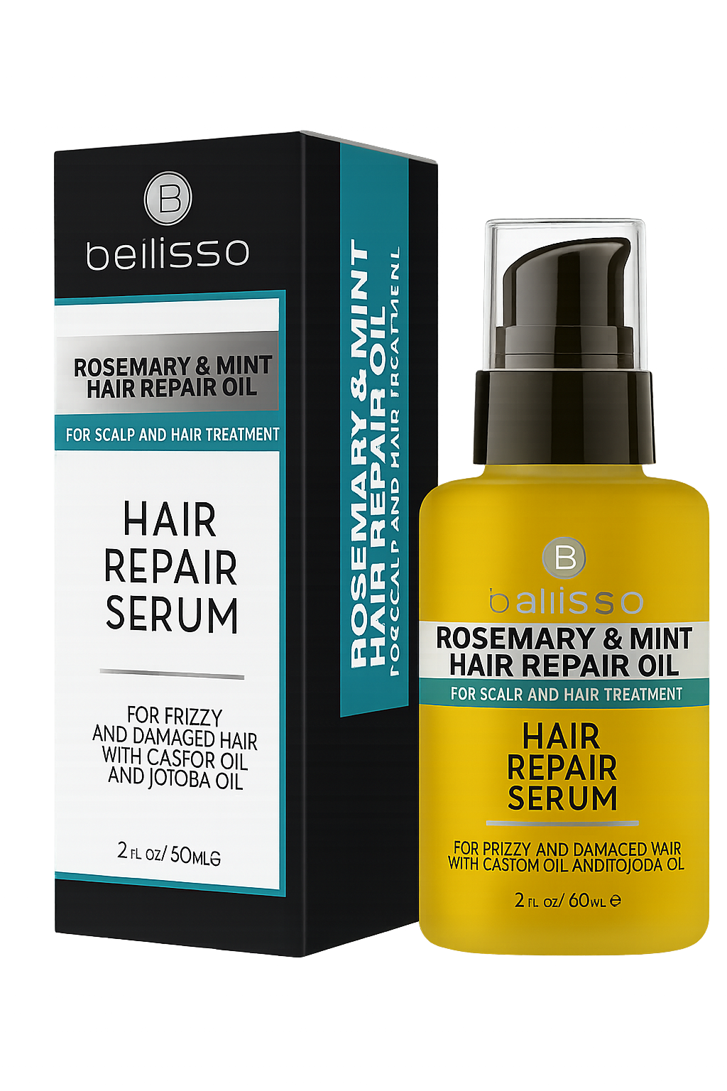 Rosemary Mint Oil Hair Serum Thickening Products for Women and Men